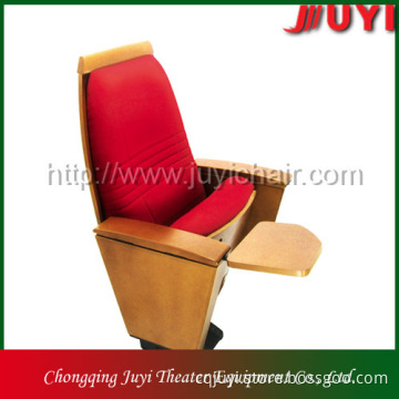 cushion auditorium seating JY-902 factory price single leg metal frame manufactory tip up